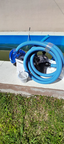 Kit Limpia Pileta Completo Bomba 1/2 Filtro Mangueras Cepil