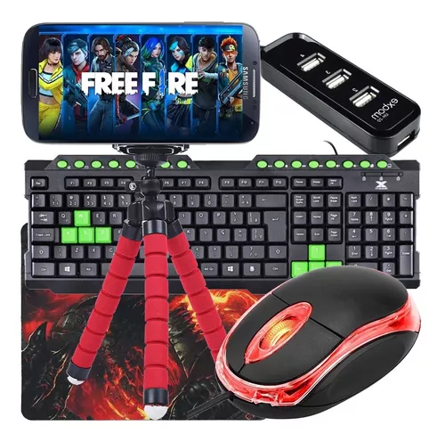 Como jogar Free Fire no PC usando teclado e mouse