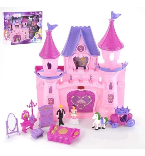 Imagen 1 de 4 de Castillo De Princesas, 12 Piezas Con Sonidos Bestoys