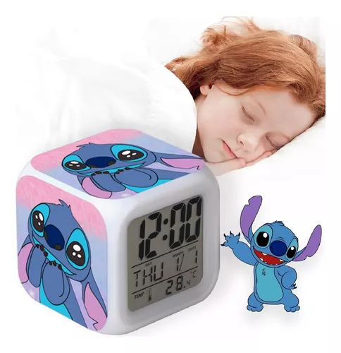 Reloj Despertador Stitch