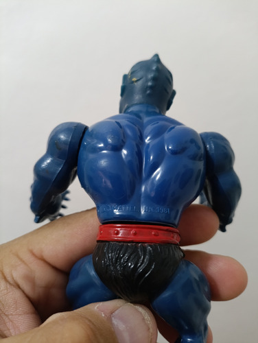 Figura Webstor Masters Of The Universe 1981 Cabeza De Goma (Usado)