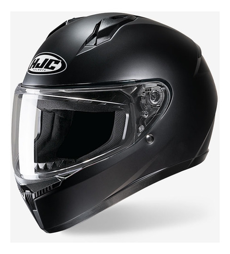 Casco Moto Hjc C10 Negro Mate Liso Aprobado Ece 22.06