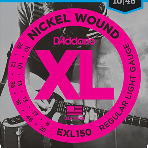 D'addario Exl150 Cuerda Guitarra Electrica (12 Cuerdas)