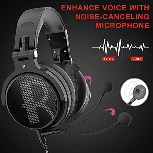 Audífonos Dj2kg Prosonic Con Micrófono Boom, Para Reuniones