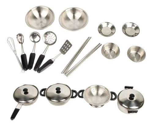 Juego De Utensilios De Cocina De Acero Inoxidable Para
