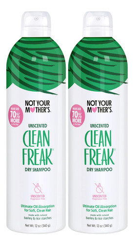 Champú Seco Not Your Mother's Clean Freak Sin Perfume 355 Ml