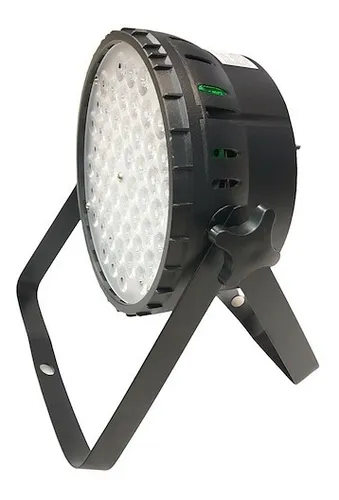 Tacho Par Led Pls 56 Flat 54 Led X 3w Rgb Dmx 8 Canales.