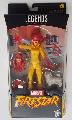 Marvel Legends Figura De Firestar Nueva !!!