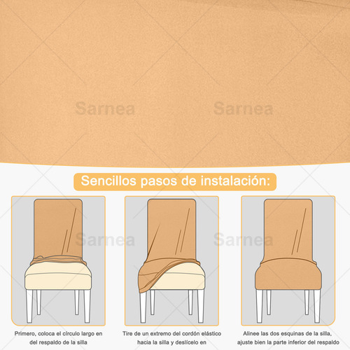 Adilier funda protectora para silla beige