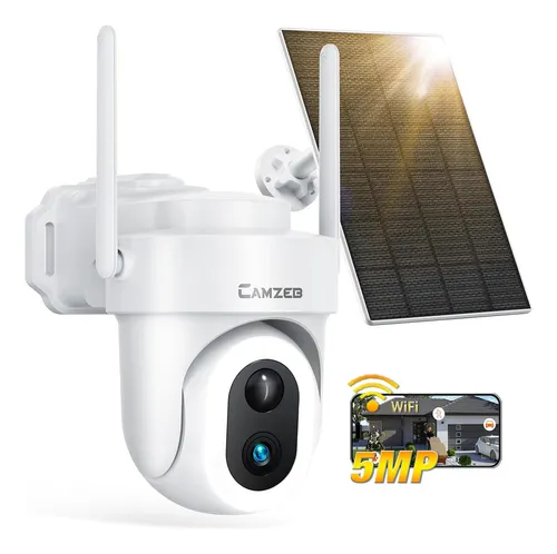 Cámara De Seguridad Wifi Mejorada De 5 Mp Exteriores, ...