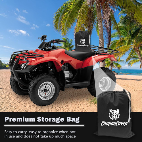 Cobertor Para Atv Coukoucover, Impermeable, Resistente, X...