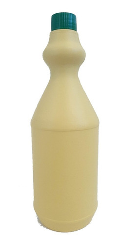 Botella Plastica Amarilla Lavandina 1 Litro X 20 Unidades