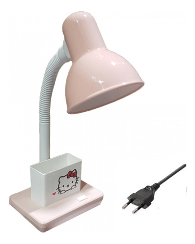 Velador De Noche Infantil Niños Hello Kitty Rosa 220v