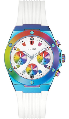 Reloj Guess Silicona Unisex Gw0030l6 100% Original