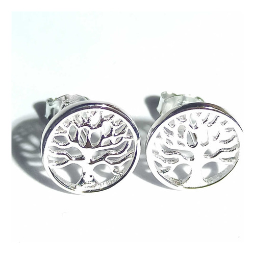 Aros Plata 925 Arbol De La Vida