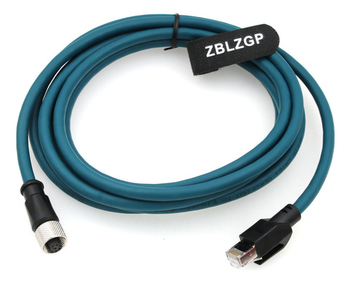 Zblzgp - Cable Ethernet Cat 7e M12 Hembra Codificado En A De