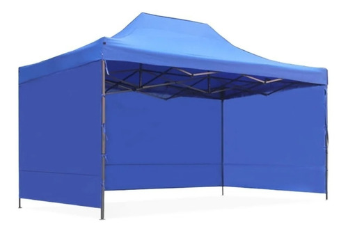 Toldo  3x4.5 Metros Plegable Con Paredes Y Techo Carpa