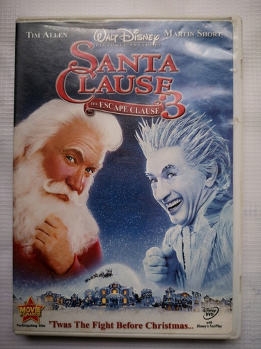 Santa Clause 3 Películas Dvds Original Importado Usa 