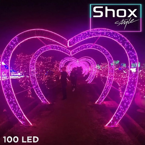 Imagen 5 de 9 de Luces Micro Led Arbol Navidad X 100 Alto Brillo Directo 220v