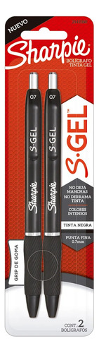 Sharpie Boligrafo Tinta Gel 0.7mm X2 2142350