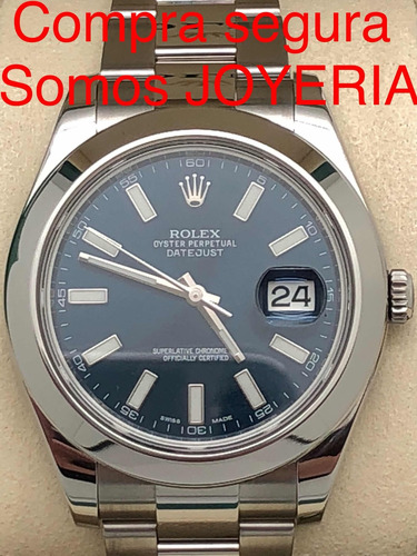 Rolex Datejust 2 De Hombre 41mm Papeles Y Estuche Como Nuevo