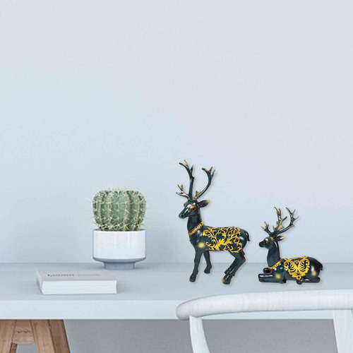 2 Piezas De Figuras De Renos, Manualidades, Arte Para