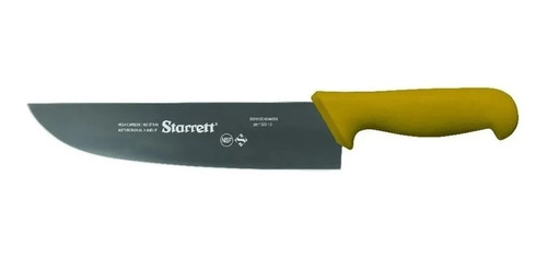 Cuchillo Carnicero Profesional Starrett 10puLG 25cm Bco/amar