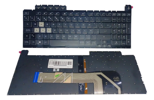Teclado Asus Tuf Gaming F15 Fa506 Fx506 Fx706 Fa706