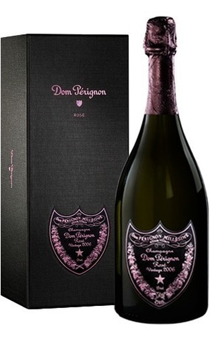 Champagne Dom Perignon Rosé Vintage Brut 2006 (com EstojoDom Perignon 2006 750 ml