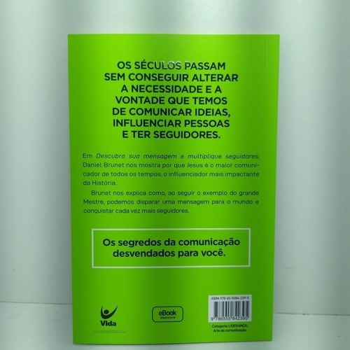 Livro Descubra Sua Mensagem E Multiplique Seguidores 