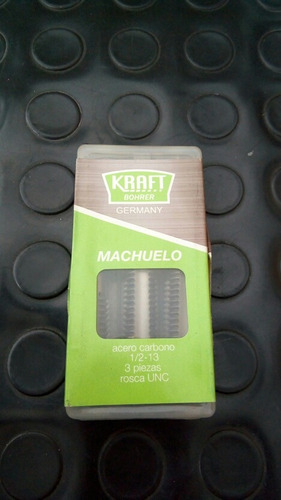 Macho 1/2 Nc Marca Kraft Aleman 3 Piezas - Abrir Rosca