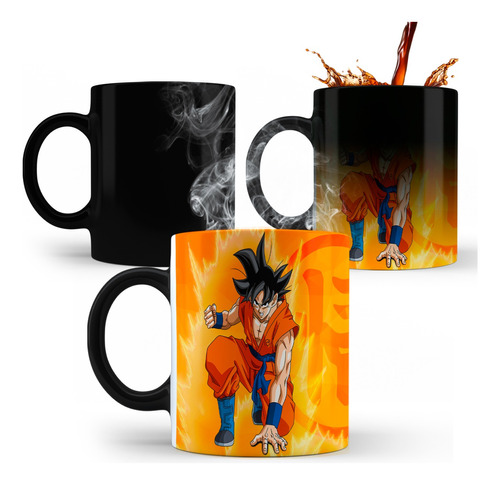 Taza Magica De Ceramica Dragon Ball Z