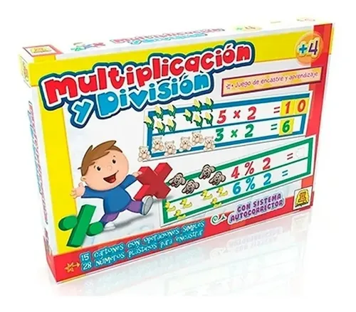 Multiplicacion Y Division Juego De Mesa Matematicas Implas