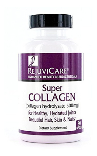 Rejuvicare Super Collagen, 90 Count, Paquete De 1