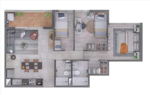 Depto De 3d 2b En Condominio Jardines Del Pacífico Iii