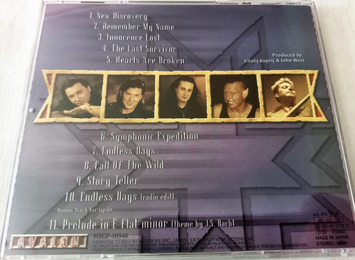 Artension - New Discovery Cd 1era Ed. Japonesa Heavy Metal (Usado)