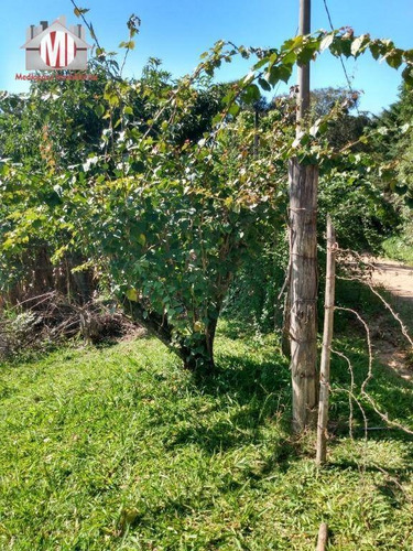 Linda Chácara Com Pomar, Arborizada, Casa Ampla Com 02 Dormitórios À Venda, 4000 M² Por R$ 460.000 - Socorro/sp - Ch0660
