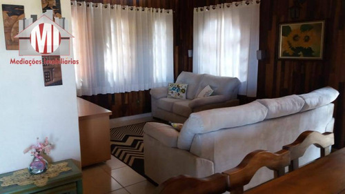 Imagem 5 de 17 de Linda Chácara Com Escritura, Em Loteamento Fechado De Chácaras, 04 Dormitórios, Pomar, Jardim, Piscina, À Venda, 1500 M² Por R$ 780.000 - Socorro/sp - Ch0825