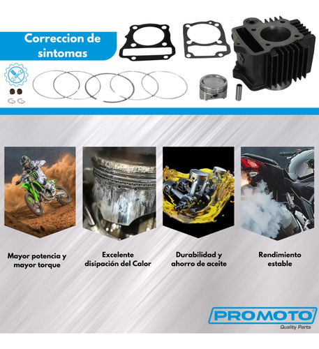 Kit De Cilindro Completo Para Honda C90 Str 05-14