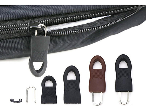 Xd 2 X 10x Desmontable Zip Fixer Zipper Tags Reparación Pull