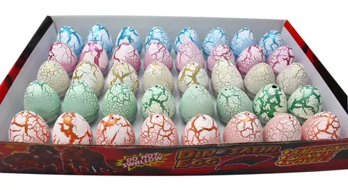 48 Huevos Dinosaurio Juguete Agua Crecencio Regalo