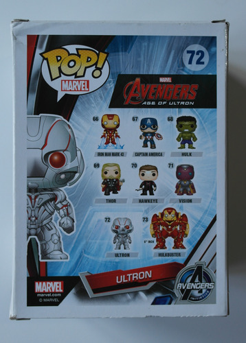 Funko Pop! Ultron 72 - Avengers (caja Maltratada) (Usado)