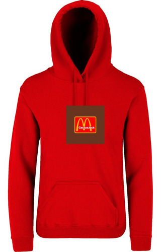 Hoodie Rojo Mod. Travis Scott Mcdonalds Menu 7