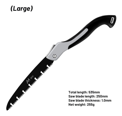 Imagem 1 de 5 de Serra Japonesa Dobrável Titanium 535 Mm