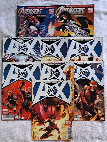 Avengers Vs Xmen Saga Incompleta Comics (Usado)