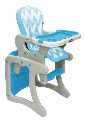Silla De Comer Bebe Multifuncion Sit-up Infanti Hb-gy Azul