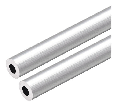 2 Tubos Redondo De Aluminio 12,7 Mm De 8,8 Mm Di 0,3 M De Lo