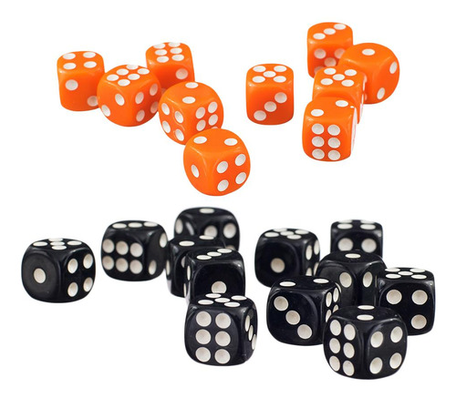 Set & D Rpg De Juegos Opacos De 12 Mm Para Juegos De Rol D6,