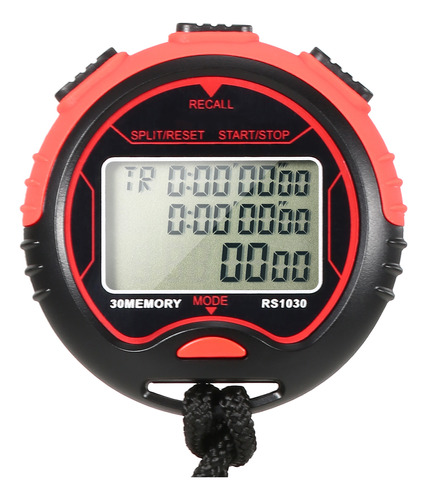 Reloj Cronómetro Digital Profesional Resistente Al Agua