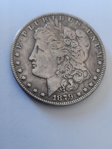 Imagen 1 de 2 de Moneda Estados Unidos 1 Dólar Morgan 1879 (rp(470)